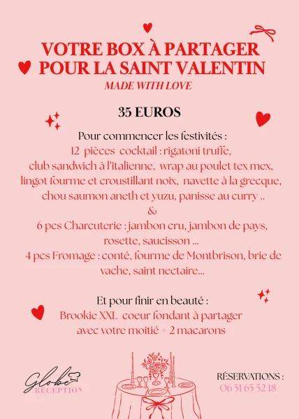 box saint valentin 2026